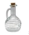 Pack 24 Aceiteras Cristal Montillana Tapón Corcho 270 ml / Medidas 8,5x8,5x14cm