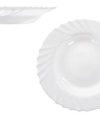 Pack 24 Platos Opal Hondos Clariano 23 cm / Medidas 23x23x3,5cm