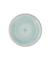 Pack 6 Platos Postre  Gres  Mod / Aqua Vita Blue 19cm