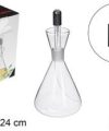 Pack 12 Aceiteras Cristal PRO c/tapón Pulverizador 500ml / Medidas 11x11x24cm