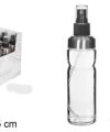 Pack 24 Aceiteras Cristal Milán c/ tapón & Pulverizador 170 ml/ Medidas 20x5x5cm