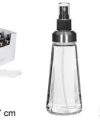 Pack 24 Aceiteras Cristal Milán c/ tapón & Pulverizador 250 ml/ Medidas 20x7x7cm