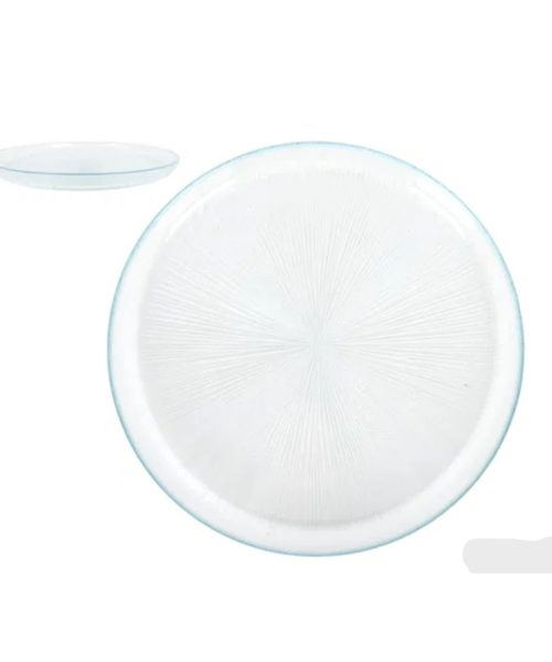 Pack 6 Platos Cristal Llano  Mod-Venezia  31 cm