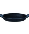 Pack 2 Fuentes OVALE FORNO / VULCANIA   BLACK  / Medidas 2x 28cm