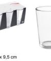 Pack 72 Vasos Cristal Caña Lisa 170 ml / Medidas 6.5x6.5x9.5cm