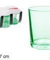Pack 36 Vasos Cristal Verde Marbella 260 ml