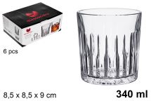 Pack 48 Vasos Cristal  Refresco Mod - Belorizonte 340 ml