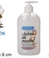 Pack 12  Botes de Jabón Líquido de Manos Fresa 500 ml